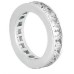 Ladies' 3.50 ct. Princess Diamond Eternity Channel Set Wedding Band in Platinum