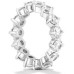 Ladies 4.00 ct. Round Diamond Eternity Band in Unique Platinum Mounting