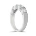 Diamond Club 1.23 ct. Wedding Band with Baguette Cut and Princess Cut Diamonds 