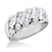 Ladies 1.25 ct. tw Round Cut Diamond Anniversary Band in 18K White Gold