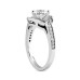 Ladies' 18 Kt White Gold 1.87 ct Oval Shaped Diamond Engagement Ring