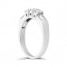 Diamond Club 0.92 ct. Wedding Band with Round and Baguette Accent Diamonds