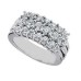 Ladies 1.75 ct. Round Diamond Anniversary Ring in 18 kt White Gold