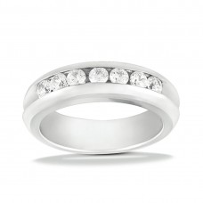 Diamond Club 0.36 ct. Wedding Band with Round Diamonds in Comfort Fit Mounting