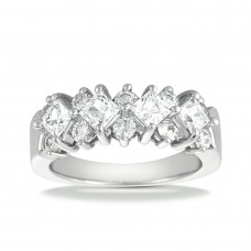 Diamond Club 2.01 ct. Wedding Band with Round Diamonds in Prong Mounting