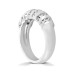 Diamond Club 1.25 ct. Wedding Band with Round and Straight Baguette Diamonds