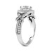 Butterfly-inspired 2.50 ct. TW Round Diamond Vintage Engagement Ring in Platinum