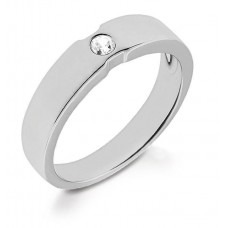 0.10 ct. Mens Round Cut Diamond Wedding Band Ring