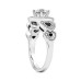 1.70 ct. TW Round Cut Diamond Engagement Ring in White Gold