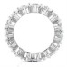 Ladies 4.00 ct. Round Diamond Eternity Band in Unique Platinum Mounting