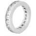 Ladies' 3.50 ct. Princess Diamond Eternity Channel Set Wedding Band in Platinum