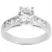 2.95 ct. TW Round Cut Diamond Bridal Set in Platinum