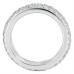 3.00 ct Pave Eternity Round Cut Diamond Wedding Band in 18 kt White Gold