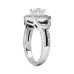 Ladies'  2.19 ct. TW Round Diamond Engagement Ring in Platinum